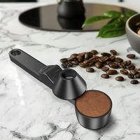 New 1Pcs Coffee Scoop With Funnel For Reusable K-cup Coffee Pot 2 Tablespoon Capacity Coffee Measuring Spoon Outdoor Tableware