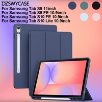 Case for Samsung Galaxy Tab S10/S9 FE / S10 Lite 10.9 inch / S9 11 inch Tablet, Ultra-Thin Protective Cover with Auto Sleep/Wake