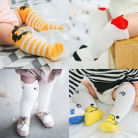 Baby Cartoon Knee High Socks Cotton Children Long Stockings Toddler Boys Girls Spring Autumn Kids Sock Soft Clothing Accessories