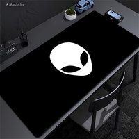 Large Mouse Mat Alienware Gaming Mousepads Big Anime Desk Pads Non-Slip Rubber Mouse Pad Big Keyboard Mats With Lockedge