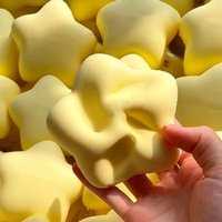Cute TPU Soft Squeeze Toy Slow Rebound Star Shape Finger Pinch Toy Wet Soft Suction Decompression Toy Kid Gifts