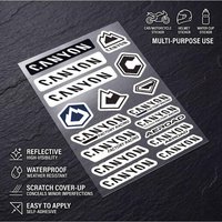 AliExpress bilibili C-Canyon-n Safety Reflective Waterproof Auto Decal Scratch Cover Stickers Universal For Bike Helmet Mug Refrigerator