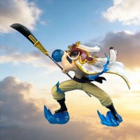 12.5cm/5in One Piece Anime Whitebeard Battleigure PVC Action Figure Model Statue Collection Desktop Decoration Ornament Toys
