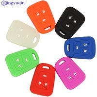 jingyuqin 3 Buttons Remote Key Cover for Chevrolet Camaro Sonic Cruze Malibu Volt Spark Equinox Key Fob Case Car Accessories
