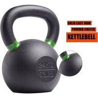 24kg High Quality Rusa Casting Iron Powder Coated Kettlebell Set Strength Training Weightlifting Gear Color Gym Equipment