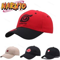 Anime Naruto Sharingan Print Sun Hat Kids Adults Adjustable Mesh Baseball Cap Cosplay Headwear for Outdoor