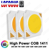 CRI Ra 90 COB 3W 5W 7W 10W 12W 15W 18W 24W 30W Warm Natural White 2700K 3000K 4000K 5000K 6000K 1414 DIY LED Bulb Track Light