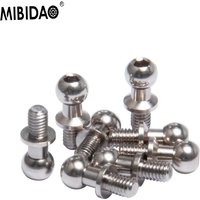 MIBIDAO 13Pcs Metal Hex Ball Head Screws For 1/10 Sakura D4 Racing Drift RC Crawler Car Ball Joint Linkage Rod End Spare Parts