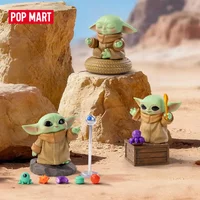 POP MART Star Wars Grogu Tiny But Mighty Series Mystery Box Oryginalny Blind Box Figurki Niespodzianki Ozdoby do Torby Dekoracje Domowe