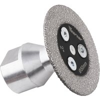 Vearter Vacuum Brazed Diamond Engraving Saw Caving Blade M14 Flange Grinding Disc Cutting For Tile Marble Concrete Ceramic