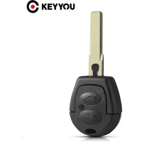 KEYYOU Remote Car Key Shell Case For VW Polo Golf Jetta Sharan Seat Leon SKODA FABIA OCTAVIA 2 Button Cut Blade Optional
