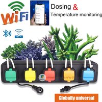 Kamoer X5S V2 WiFi Bluetooth Peristaltic Pump for Saltwater Marine Coral Reef Aquarium, Fish Tank Dosing Pumps, Wi-Fi Program
