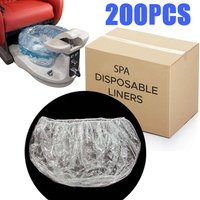 200PCS/Bag Disposable Pedicure Spa Liners Transparent Portable Salon Foot Bags