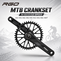 RGO 1 x 10 11 12 Speed Crankset Eagle Tooth for MTB XC / TR / AM 170 mm,32T/34T/36T,BB68/73 Chainset