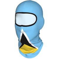 AliExpress NONE Flag Of Saint Saint Lucia Balaclava Full Face Mask Breathable Motorcycle Cover Caps Neck Windproof Dustproof Cycling Caps