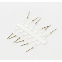 12PCS European Carp Straight Shank Hooks with Silicone Ring - Anti-Slip Bait Screw Sting Fixation - Bite-Proof Fishing Tackle