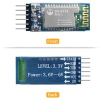 Keyestudio DX-BT24 Bluetooth Module DAILOG 14531 Chip Support AT Instruction Bluetooth V5.1 BLE Communication Interface UART