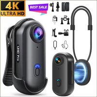 4K Mini Waterproof Camera with WiFi Wireless Portable Wearable Body Cam for Moto Bike Travel Helmet Outdoor Sports Vlog Shoots image 4