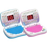 Children's mini simulation laptop early education machine LED display learning machine