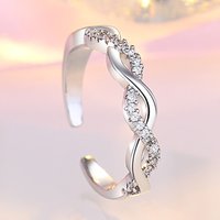 925 Sterling Sliver Rings Shining Classics Zircon for Women Wedding Engagement Jewelry Fashion Luxury Gift High Quality R7358