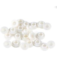 100pcs Insulating Tablets Insulation Bushing Transistor Pads Circle TO-220 Insulated Cap Insulation Particle Ring for M3 Screws