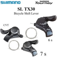 AliExpress Shimano Tourney SL TX30 Bicycle Shift Lever 6s 7s 18s 21s Speed SL-TX30 Shifters Inner Gear Cable Included