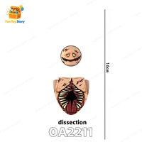 16cm/OA2211 assembled building blocks, dolls, toys, and gifts collected by film and television enthusiasts for assembly