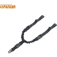 EXCELLENT ELITE SPANKER Tactics Telescopic Hanging Rope Quick Release Bungee Sling Dual Use Adjustable Lanyard Telescopic