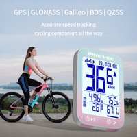 Multifunctional Bike Computer GPS Wireless Speedometer Odometer with Backlight Waterproof MPH KM/H Display Cycling Computer