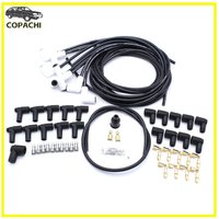 for Accel 9001C Universal Spark Plug Wire SET, 8mm, 90 degree Ceramic Boot Engine Car Accessories Replacement Fuel Supply System