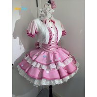 lovelive Sakurauchi Riko Cosplay Costume Women Lolita Dress Halloween Carnival Uniform Anime Clothing Party Suit HERO Cos