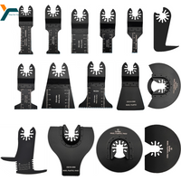 15Pcs Quick Change Oscillating Multi Tool Saw Blade For Fein Black&Decker Bosch Chicago Roybi Milwaukee Makita Craftsman Dewalt