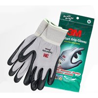 3M Gloves Anti-slip, Wear-resistant, Carrying, Work Nitrile Dipped Rubber Protective Gloves Breathable