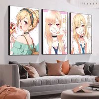 Marin Kitagawa Poster High Quality Print Poster Waterproof Wall Art Movie Posters For Living Bedroom Retro Room Decor Gift