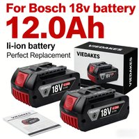 100% original 18V 12000mAh power tool Battery for Bosch 18v battery Professional ️GBA ProCORE EXBA BAT609G BAT618G battery㉿