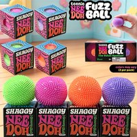 NeeDoh Teenie Fuzz Ball Soft Short Spiky Fuzzy Texture Sensory Toy Autism ADHD Focus Toy Release the Mood Adults Portable Gift