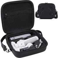 Osmo Mobile 7P Case, PU Leather Portable Shoulder Bag Storage for DJI Osmo Mobile 7 Pro/7 Gimbal Stabilizer and Accessories