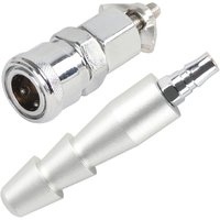 Vac U Lock Adapter Aluminum Alloy Quick Air Connector Quick Connector Device for M6 M8 M10 Reciprocating Linear Actuator