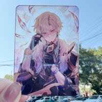 3 Inch Exquisite Honkai: Star Rail Card Game Figure Firefly Aventurine Robin Acrylic Card for Cosplay Party Gifts