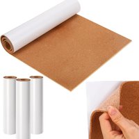 1 Roll of Self-Adhesive Cork Board, 39.37* 9.45inch (Length 100*Width 24cm), 2mm Thick Cork Board with Strong Adhesive Backing, Suitable for Wall Bulletin Boards, Message Board Decoration, Sticky
