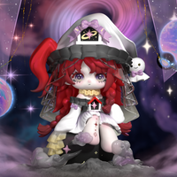Ninita Witch Revelation Series Blind Box Mystery Box Guess Bag Toys Doll Cute Anime Figure Desktop Ornaments Collection
