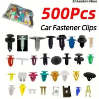 500/200/100 pièces 30 sortes universel mixte Auto attache voiture pare-chocs Clips retenue voiture attache Rivet porte panneau revêtement pour toutes les voitures