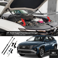 Assit Strut For Hyundai Tucson NX4 2020-2026 Front Engine Hood Damper Lift Support German Strech Bonnnet Gas Spring Auto Tuning