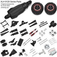 XLH 9125 Series Parts Servo Set Metal Gears Gear Box Shock Absorber Front CVD Universal Drive Shaft Front Lower Suspension Arm