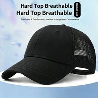 Unisex 8 Lines On The Brim Of The Hat Baseball Net Caps Spring and Summer Outdoor Adjustable Casual Hats Sunscreen Hat