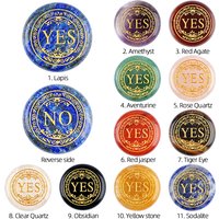 1PC Natural Crystal Runes Signs Round Stone Runic Alphabets Letters Sacred Symbol Healing Gem Energy Amulet Reiki 25mm