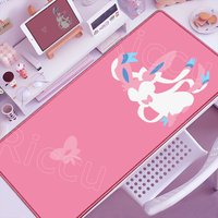 New Wallpaper Cute Eeveelutions Mousepad Laptop Gaming Accessories Computer PC Big Mouse Pad Anime Cartoon XXL Keyboard Desk Mat