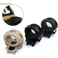 Tactical Helmet Flashlight Bracket Special Lighting Fast Mich Adapter Cycling Headlight Clip for Outdoor Sports