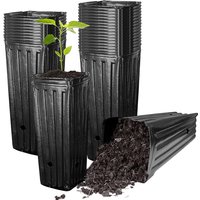 20Pcs Plant Seedling Seed Starting Pots Indoor Garden Flower Plant Container Outdoor Vegetables Seed Grow Bags for Nursery Pots