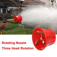 Agricultural Atomizing Nozzle Fruit Tree Air Supply Type Long Range Spray Gun Plunger Pump High Pressure Pesticide Irrigation